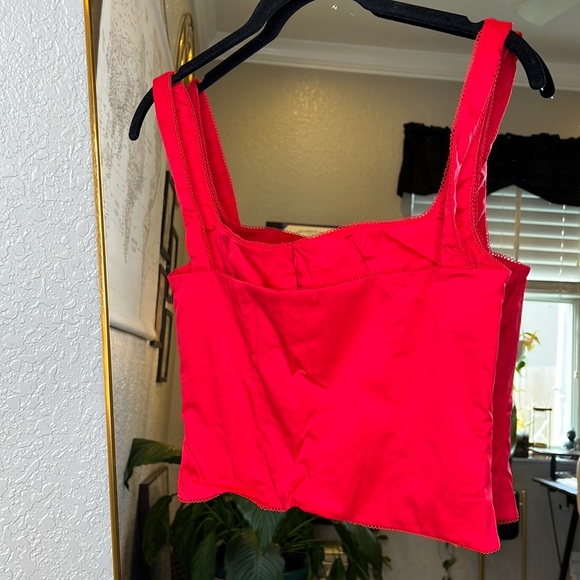 HOUSE OF CB 'Pia' Cherry Corset NWOT - Picture 14 of 14